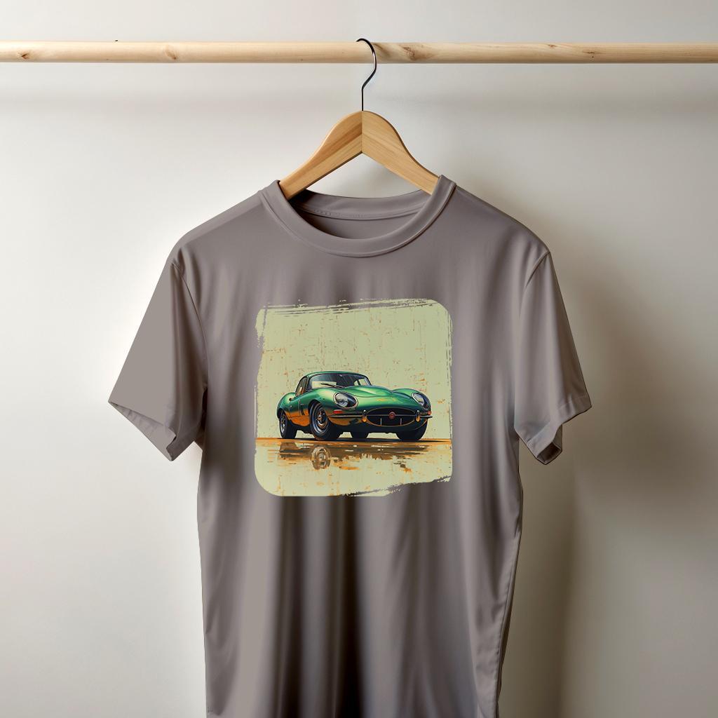 Camiseta Majica sa štampanim printom Cam 853, Muška, Svetlosiva