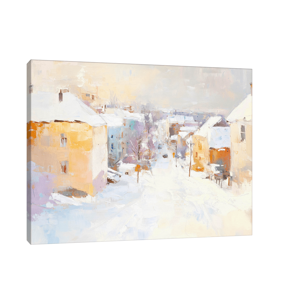 Canvas Slika na platnu Prekrasna zima, Bez rama, 60x45cm