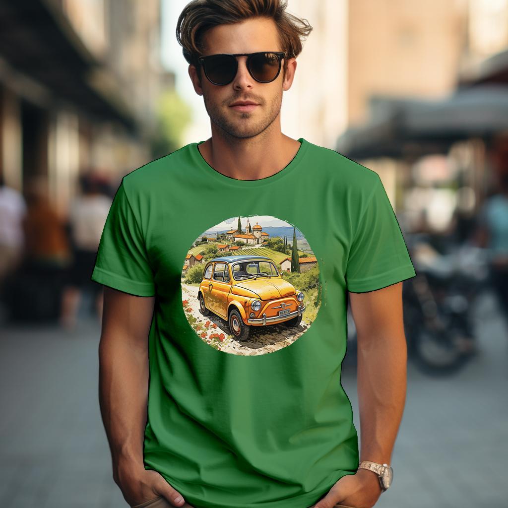 Camiseta Majica sa štampanim printom Cam 840, Muška, Zelena