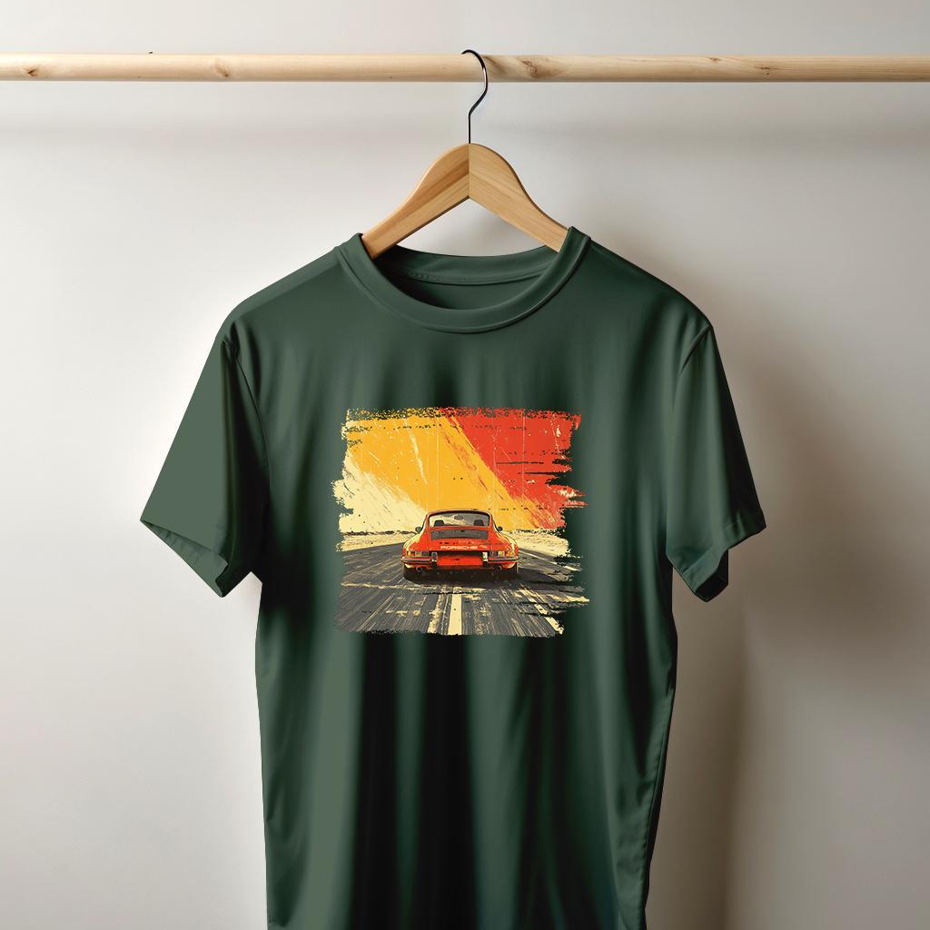 Camiseta Majica sa štampanim printom Cam 842, Muška, Zimzelena