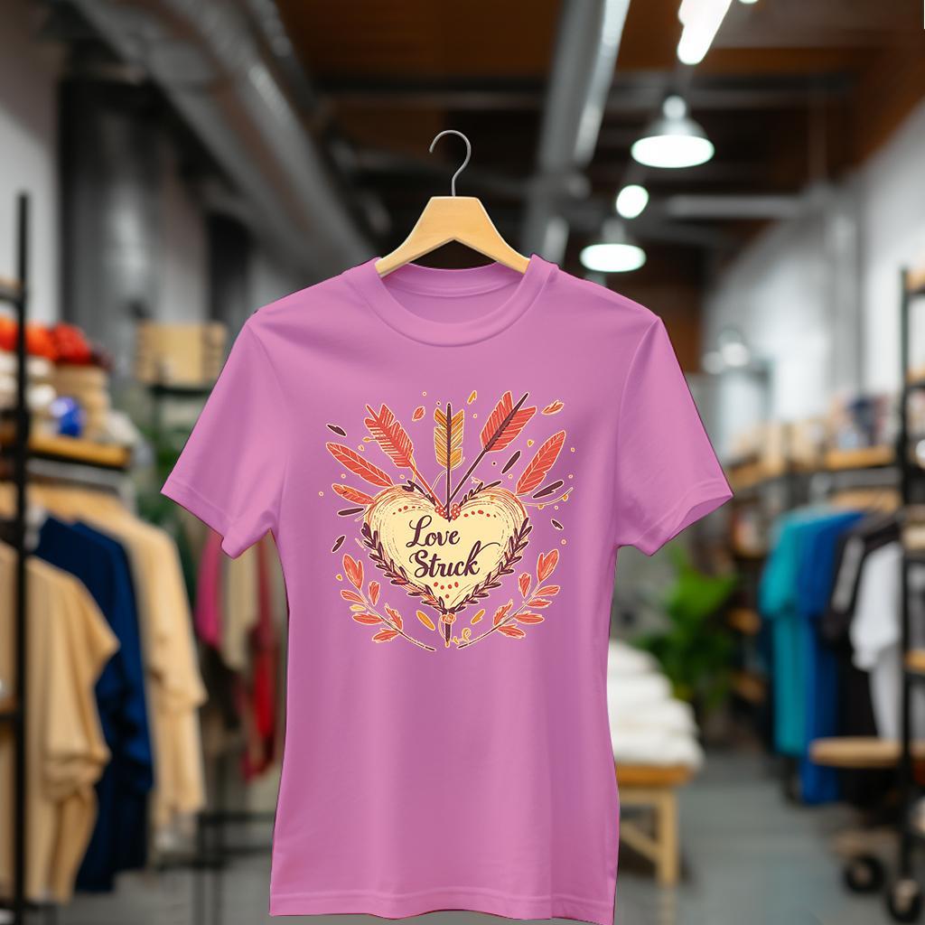 Camiseta Majica sa štampanim printom Cam 865, Ženska, Orhideja