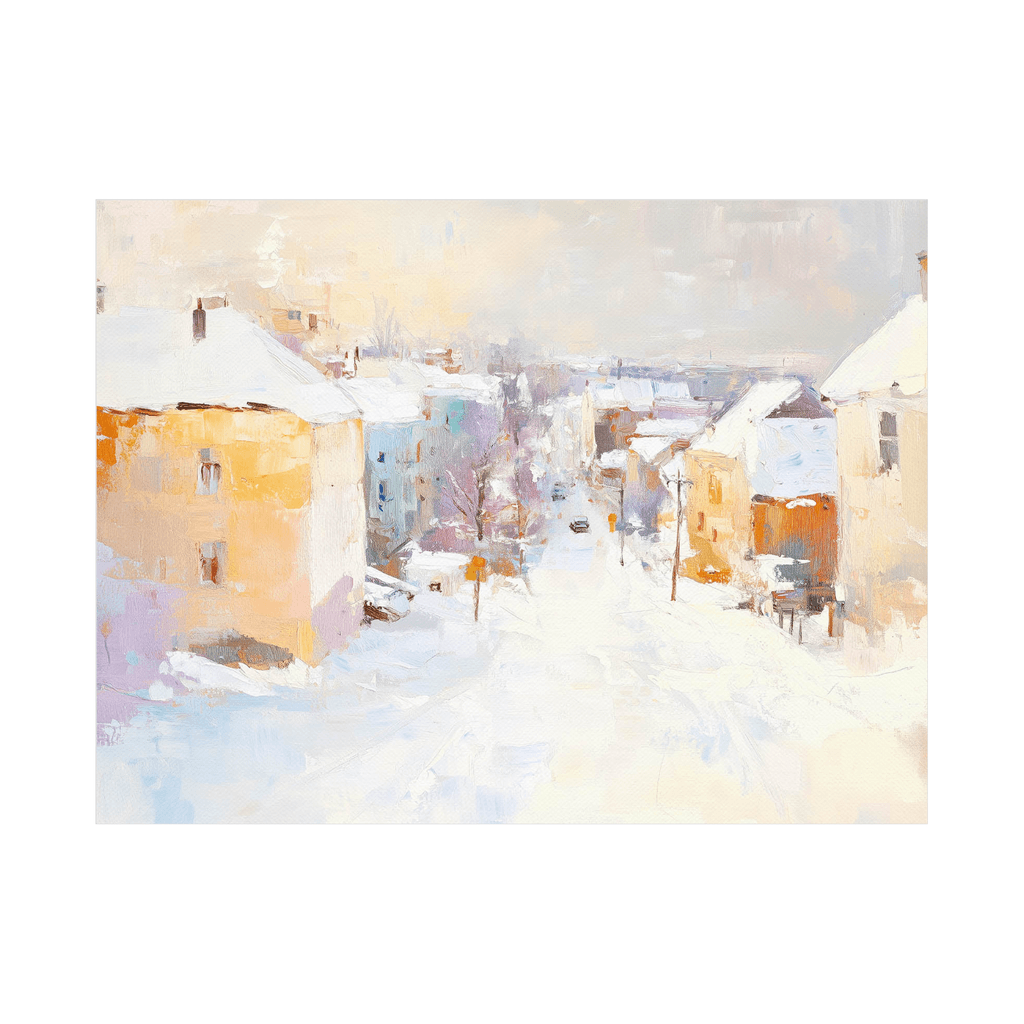 Canvas Slika na platnu Prekrasna zima, 100x75cm