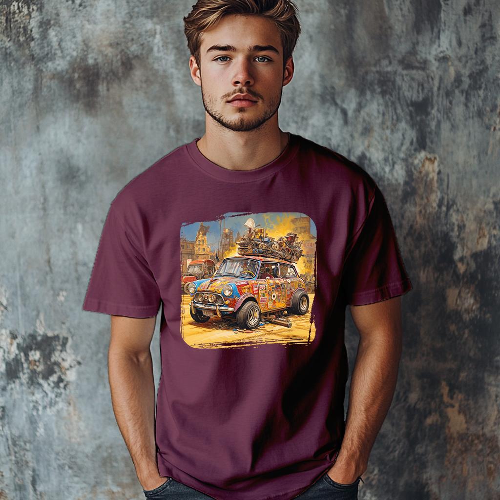 Camiseta Majica sa štampanim printom Cam 849, Muška, Drvo Ruže