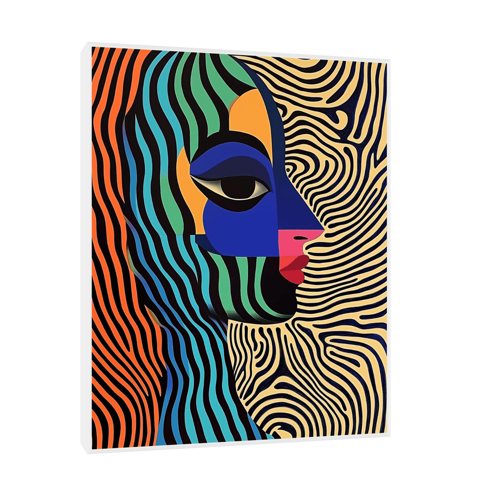 Canas Slika na platnu San 80x100cm, Sa ramom, Beli