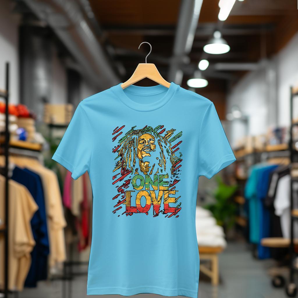 Camiseta Majica sa štampanim printom Cam 868, Ženska, Akvamarin