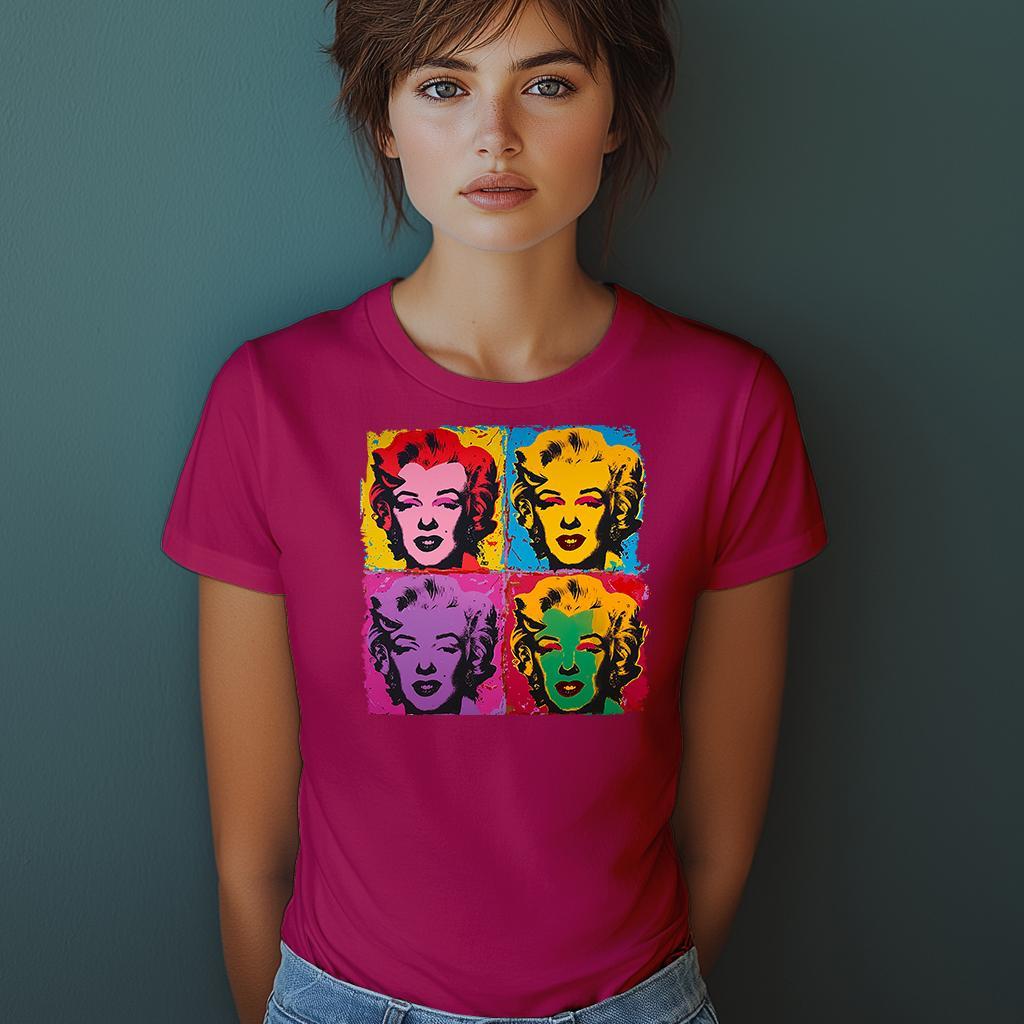 Camiseta Majica sa štampanim printom Cam 857, Ženska, Ružičasta