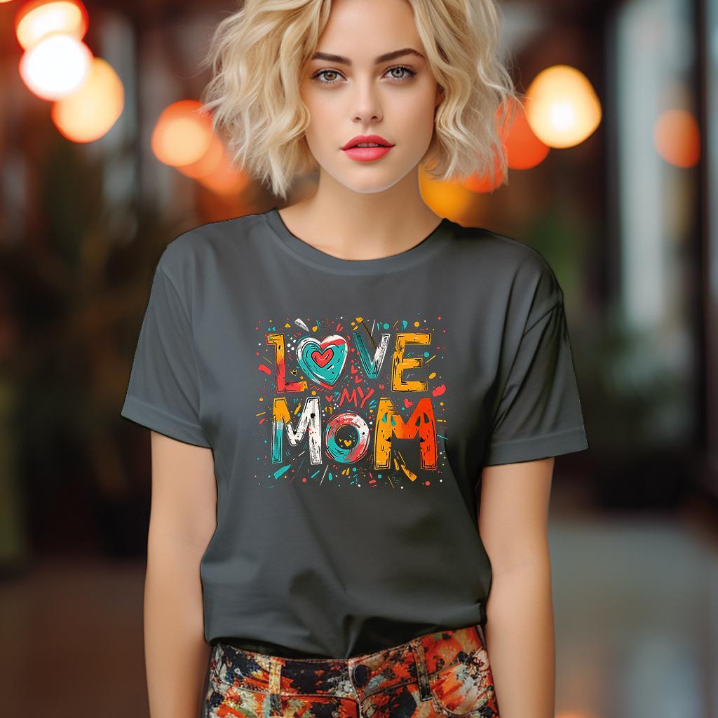 Camiseta Majica sa štampanim printom Cam 869, Ženska, Tamnosiva