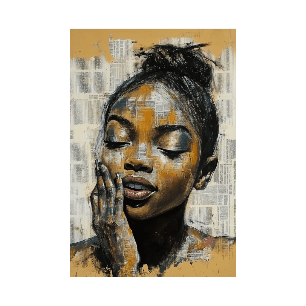 Canvas Slika na platnu Iznenađena, 80 x 120 cm