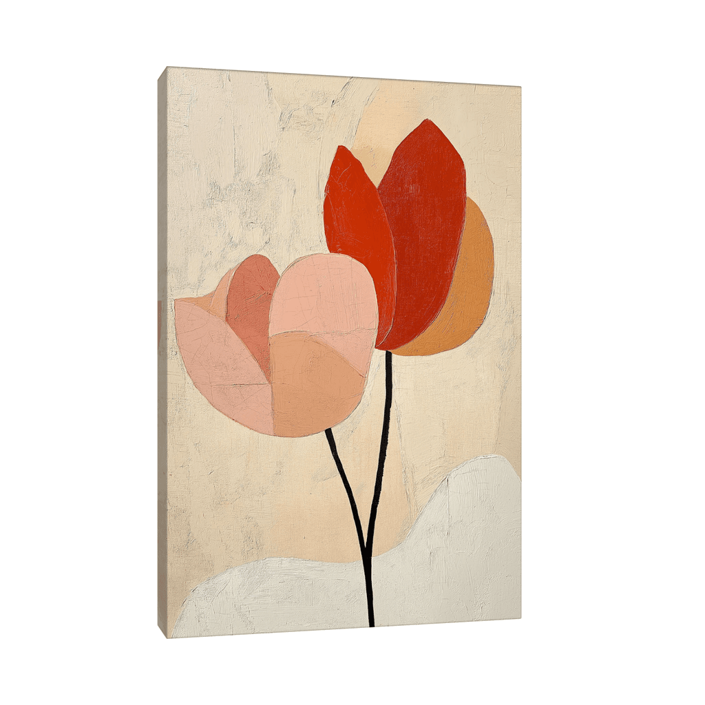 Canvas Slika na platnu Japanske bulke, Bez rama, 30 x 45 cm