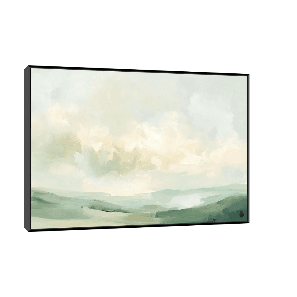 Canvas Slika na platnu Čudesno nebo, Sa ramom, 75 x 50, Crni