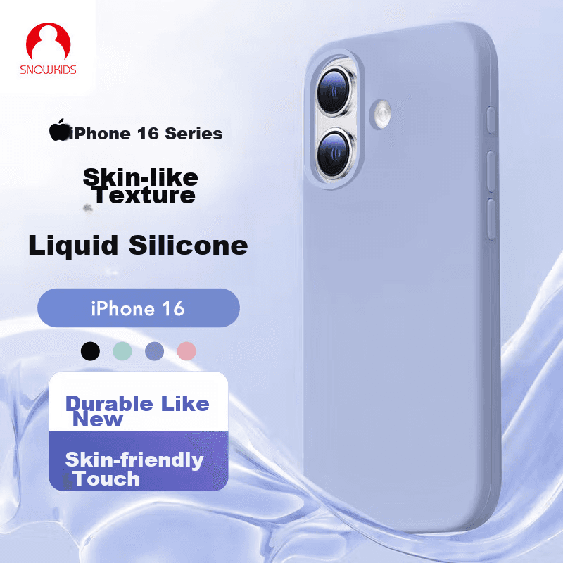 Snowkids Maska za mobilni telefon iPhone 16, Ljubičasta