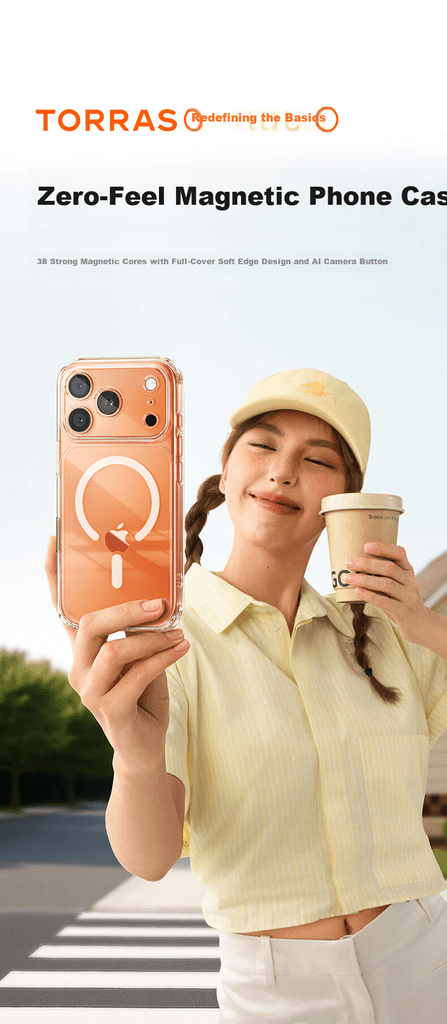 Torras Maska za mobilni telefon iPhone 17, Providna
