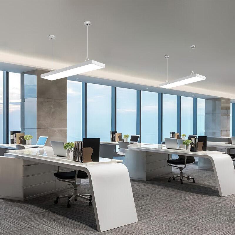 Dengling Viseća LED lampa, 120×20 cm, 48 W, Bela