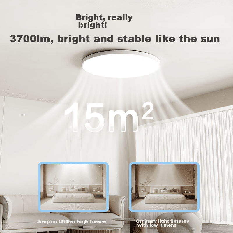JD Plafonska lampa U1 Pro D450, 50 W, Bela