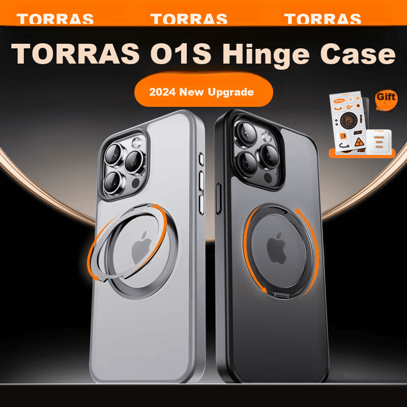 Torras Maska za mobilni telefon iPhone 15 Pro Max, Crna