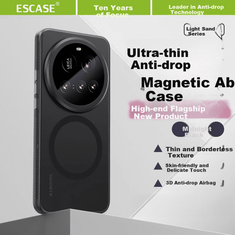 Escase Maska za mobilni telefon Xiaomi 15 Ultra, Crna