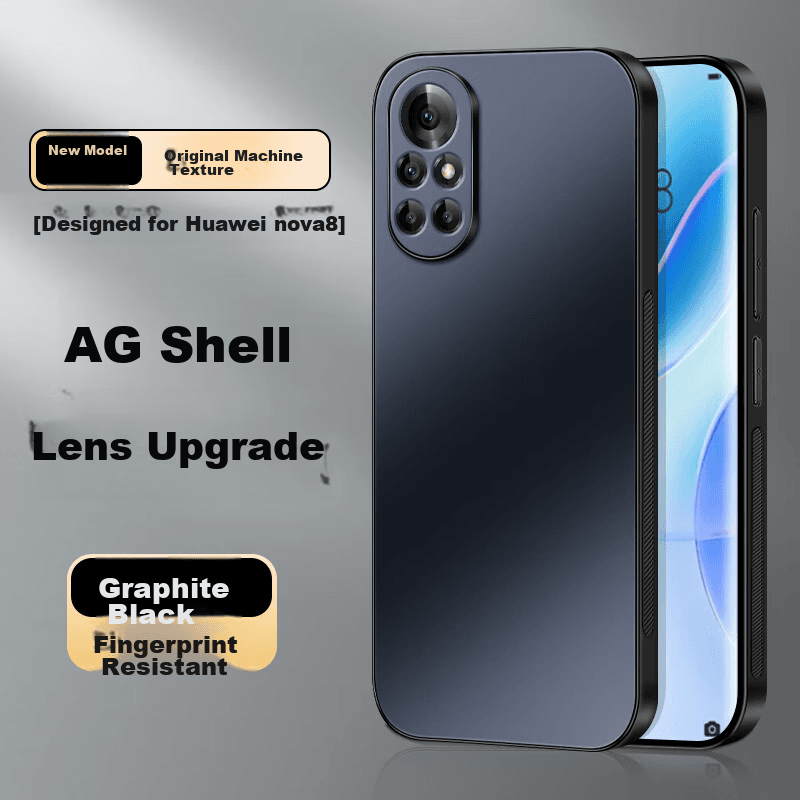 Shangsu  Maska za mobilni telefon Huawei Nova 8 / Honor V40, Crna