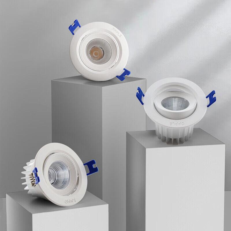 Opple Ugradna lampa LED, 7 W, Bela