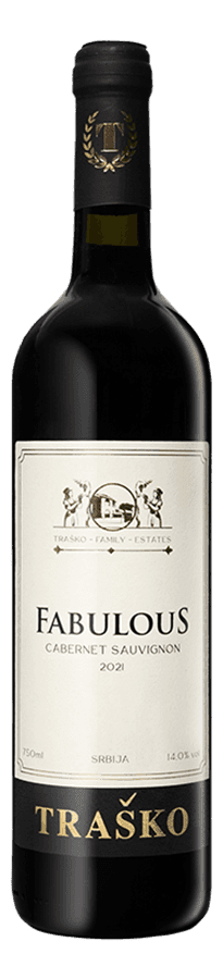 Traško Crveno vino Fabulous Cabernet Sauvignon, 0.75l
