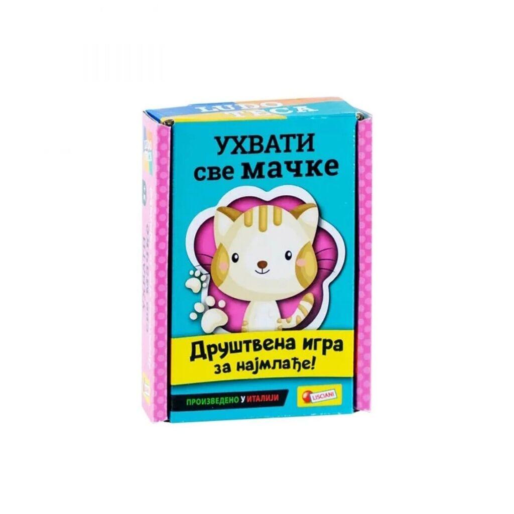 Lisciani Društvena igra Uhvati sve mačke 3 u 1