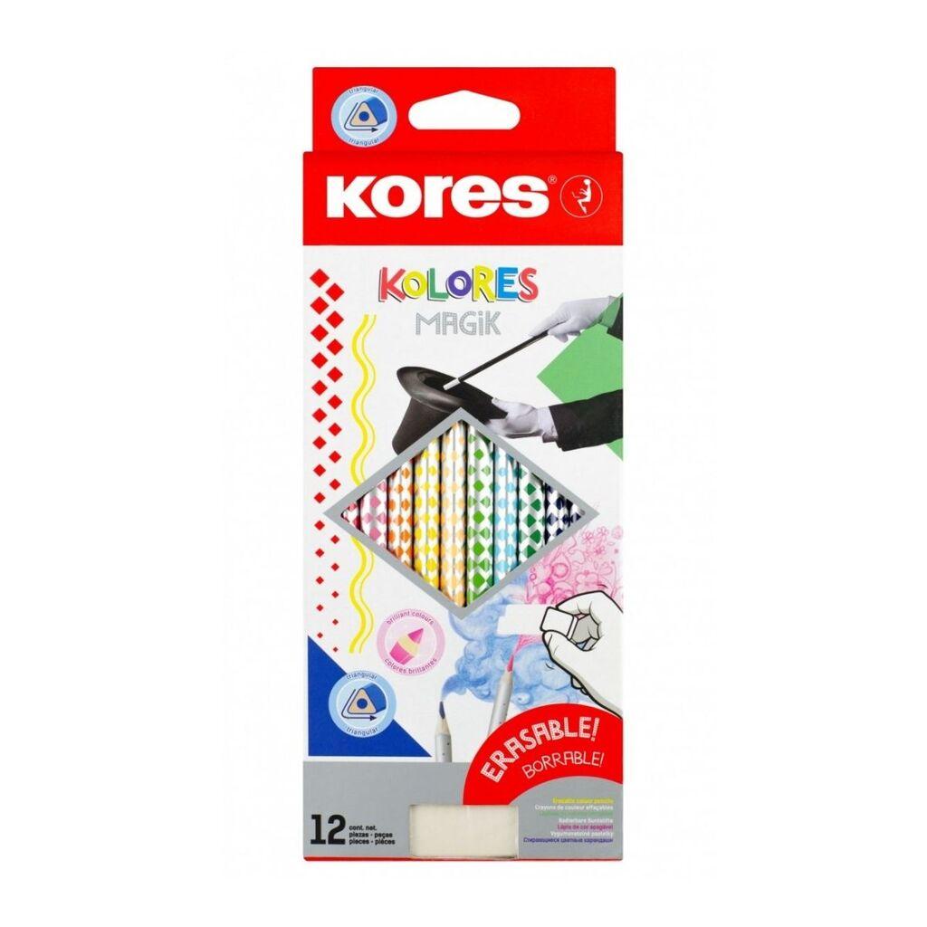 Kores Drvene bojice Magik, 12 komada