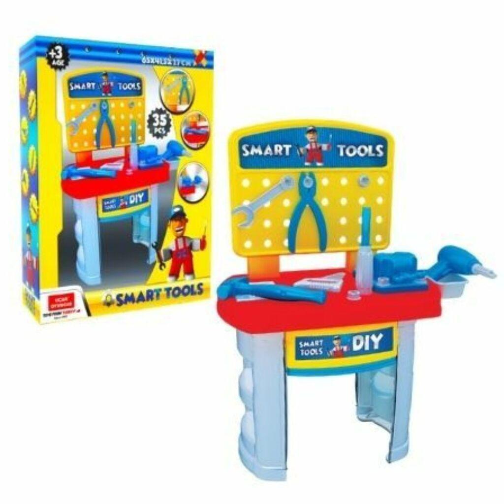 Set za decu Radionica sa alatom, 48.5 x 27 x 65 cm, 35 delova