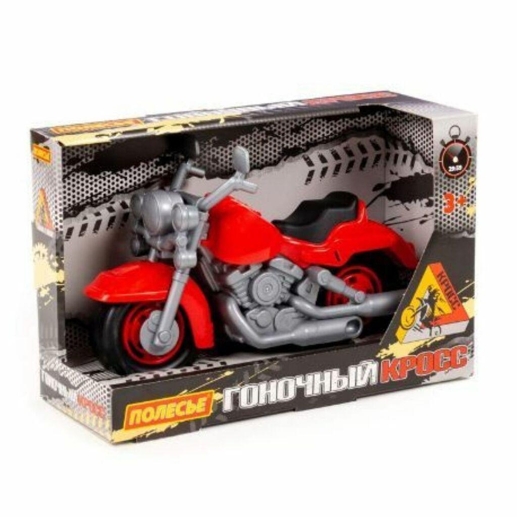 Polesie Toys Igračka Motor Cross motorbike, Crveni