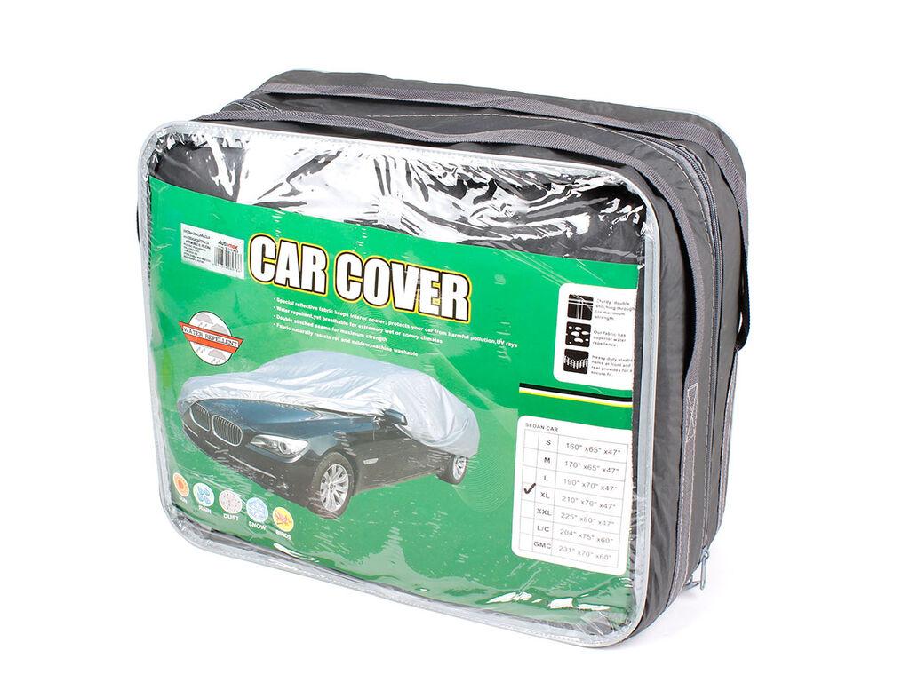 Automax Zaštitna cerada za automobile XL, Siva