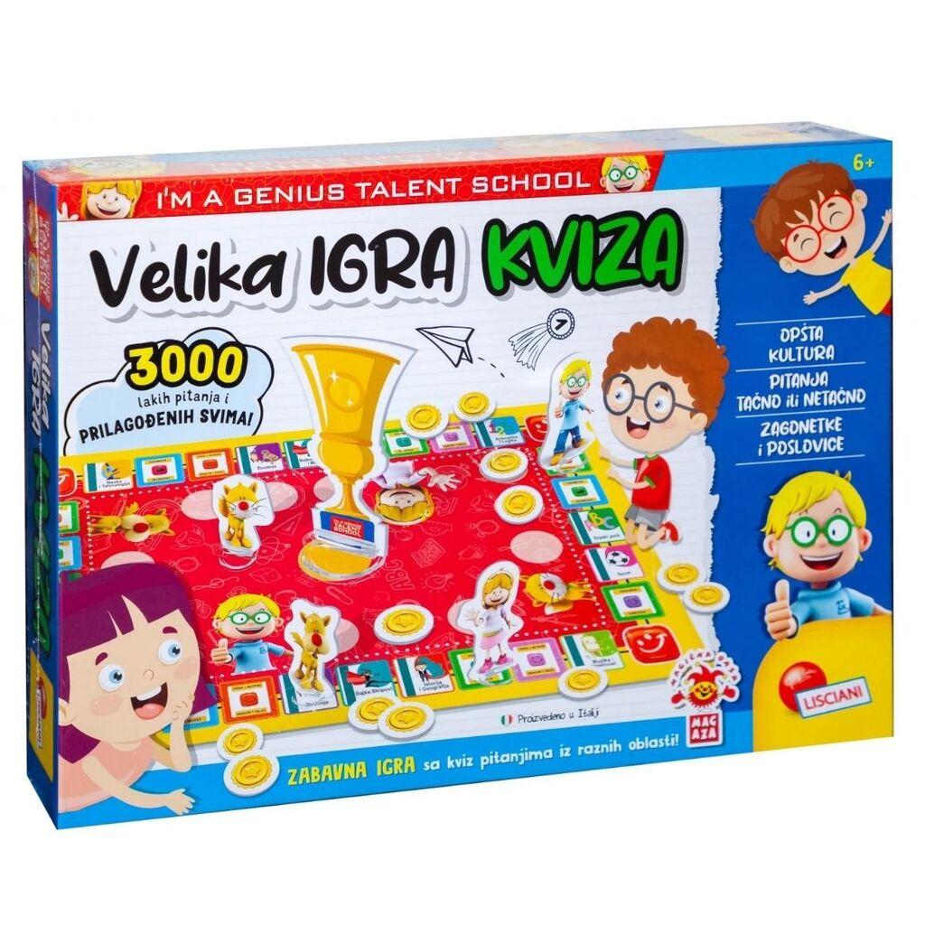 Lisciani Društvena igra Velika igra kviza