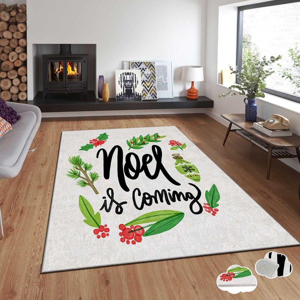 Conceptum Hypnose Tepih sa novogodišnjim motivima Asr-Crpt-66, Pravougaoni, 160 x 230 cm, Šareni