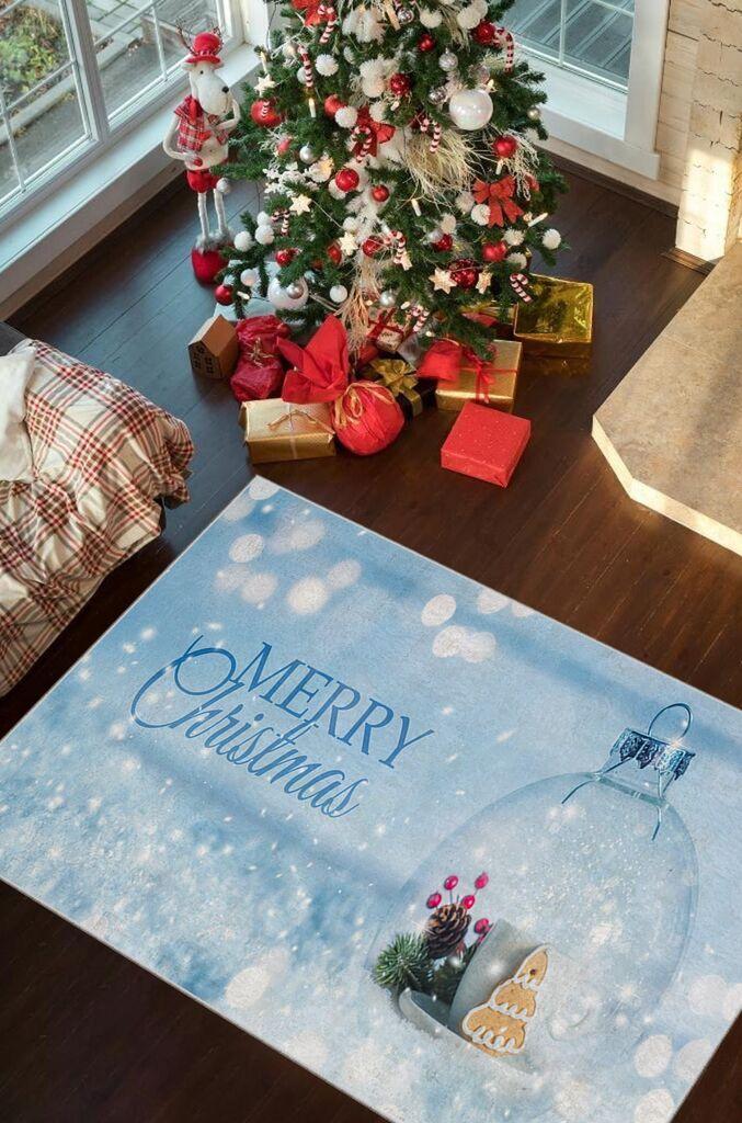 Conceptum Hypnose Tepih sa novogodišnjim motivima Chr_18, Pravougaoni, 80 x 140 cm, Šareni