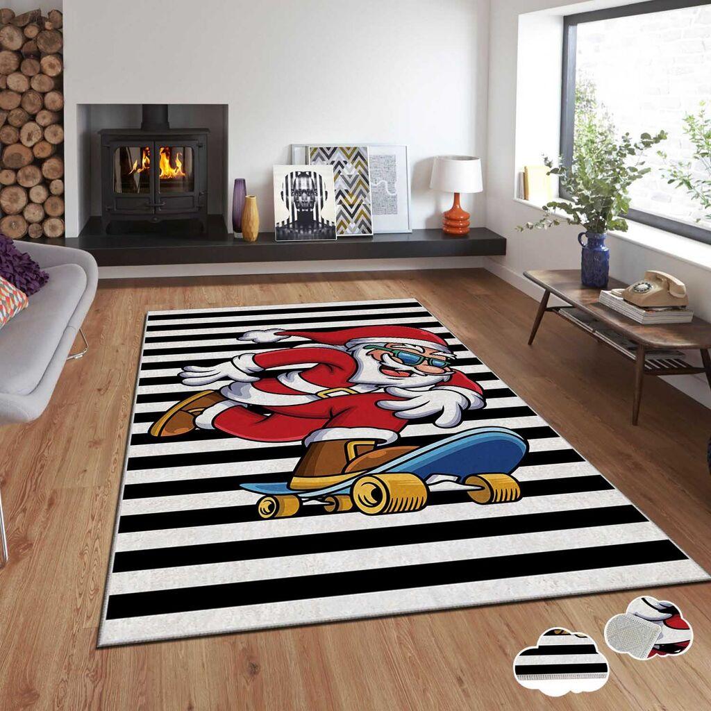 Conceptum Hypnose Tepih sa novogodišnjim motivima Asr-Crpt-46, Pravougaoni, 80 x 140 cm, Šareni