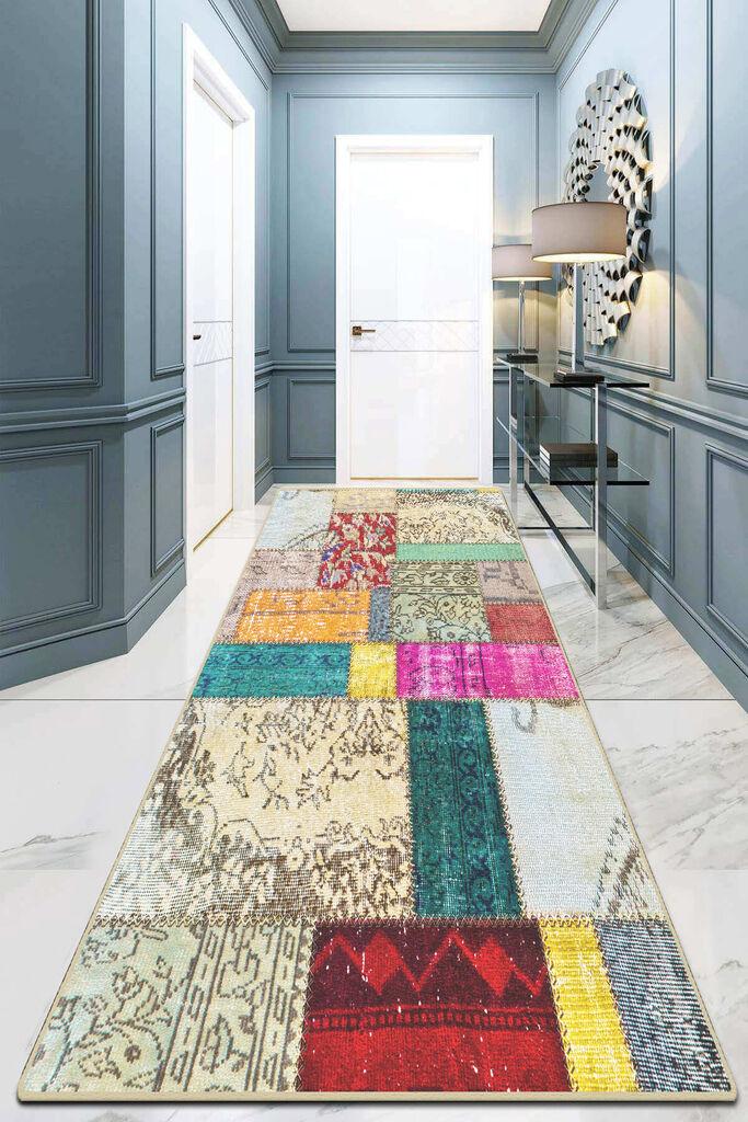 Conceptum Hypnose Tepih Chaos, Pravougaoni, 80 x 300 cm, Šareni