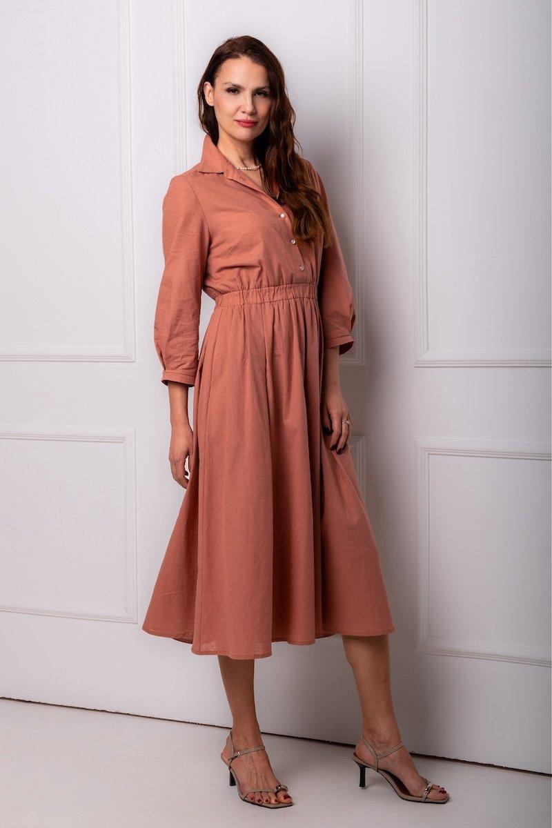 LAPPA woman  JELENA Ženska haljina, Narandžasta