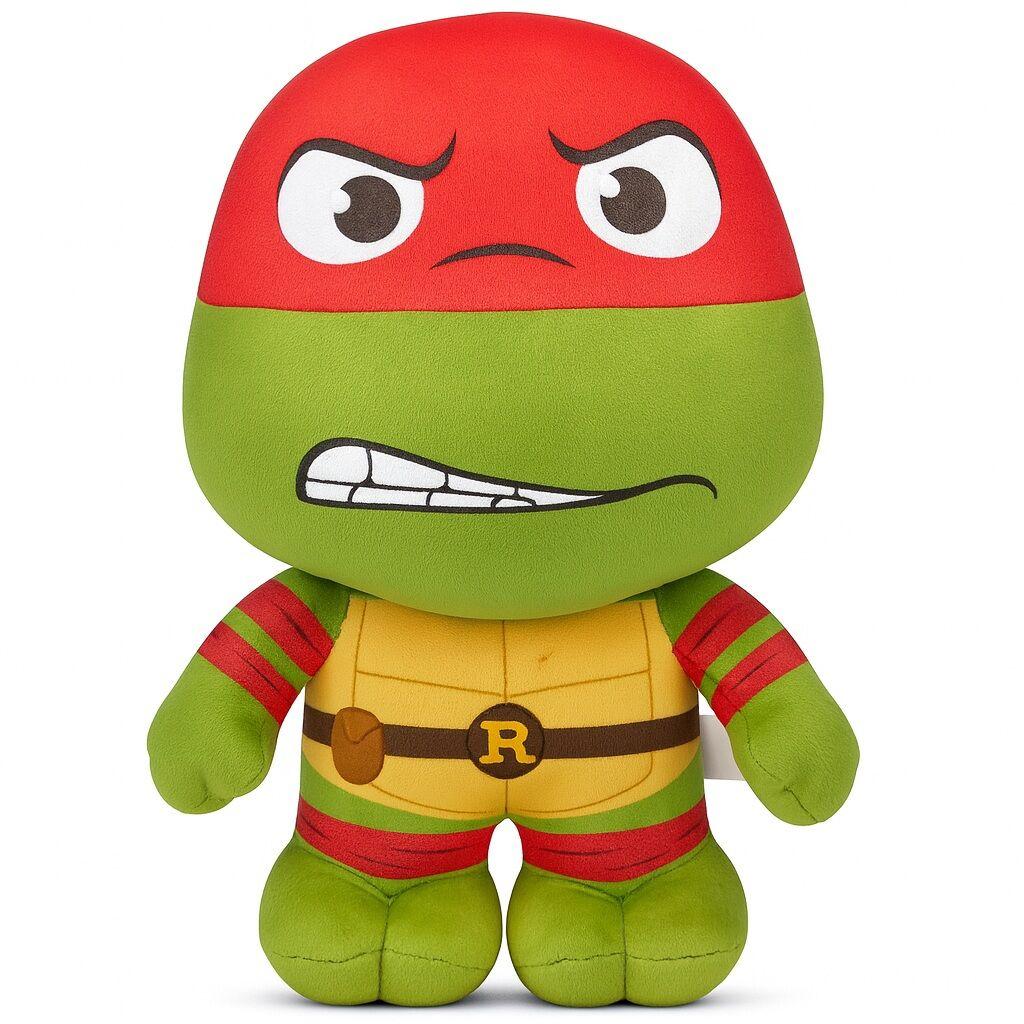 Nindža Kornjače Rafaelo plišana figura 25 cm
