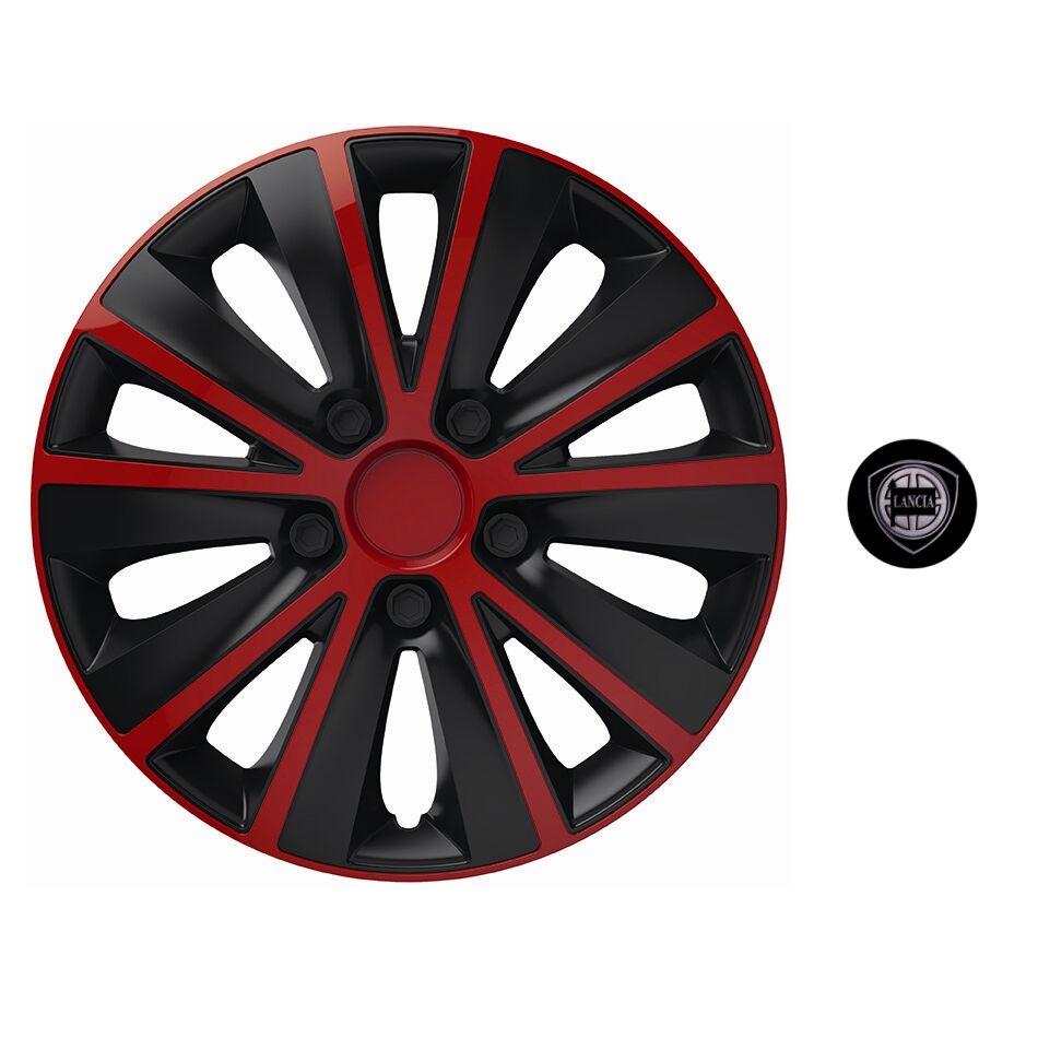 Ratkapne za Lancia Rapid Red & Black, 15"