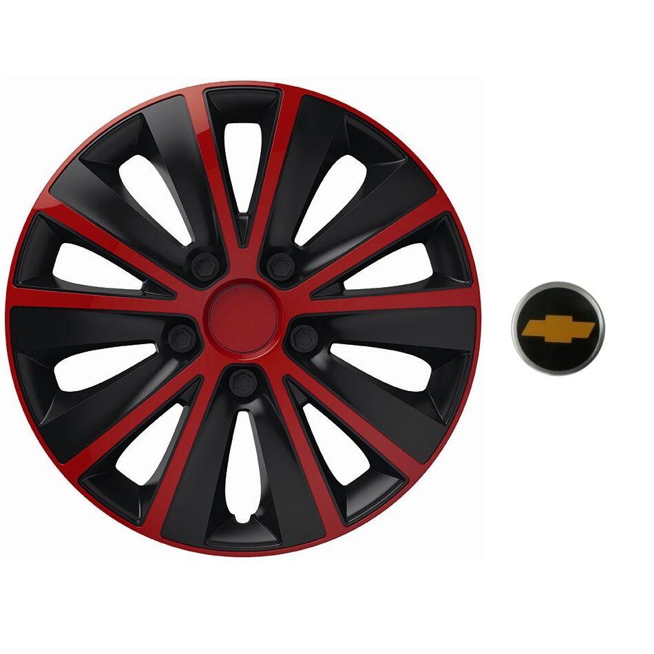 Ratkapne za Chevrolet Rapid Red & Black, 15"