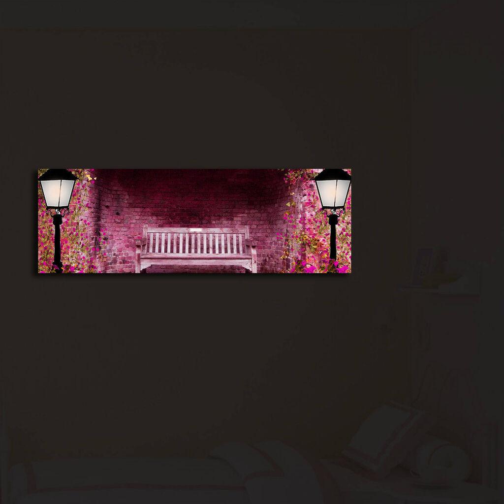 Wallity Slika sa LED osvetljenjem 3090IACT-39, 30x90 cm