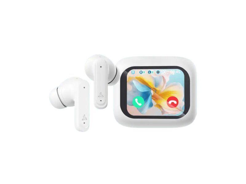 S-Box Bežične bubice EB TWS08, ANC, Touch Display, Bele