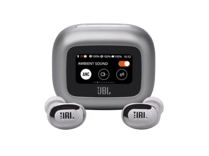 JBL Bežične bubice Live Buds 3, 103dB, Srebrne boje