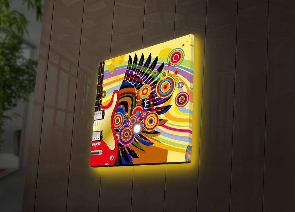 Wallity Slika sa LED osvetljenjem 2828DACT-30, 28x28 cm