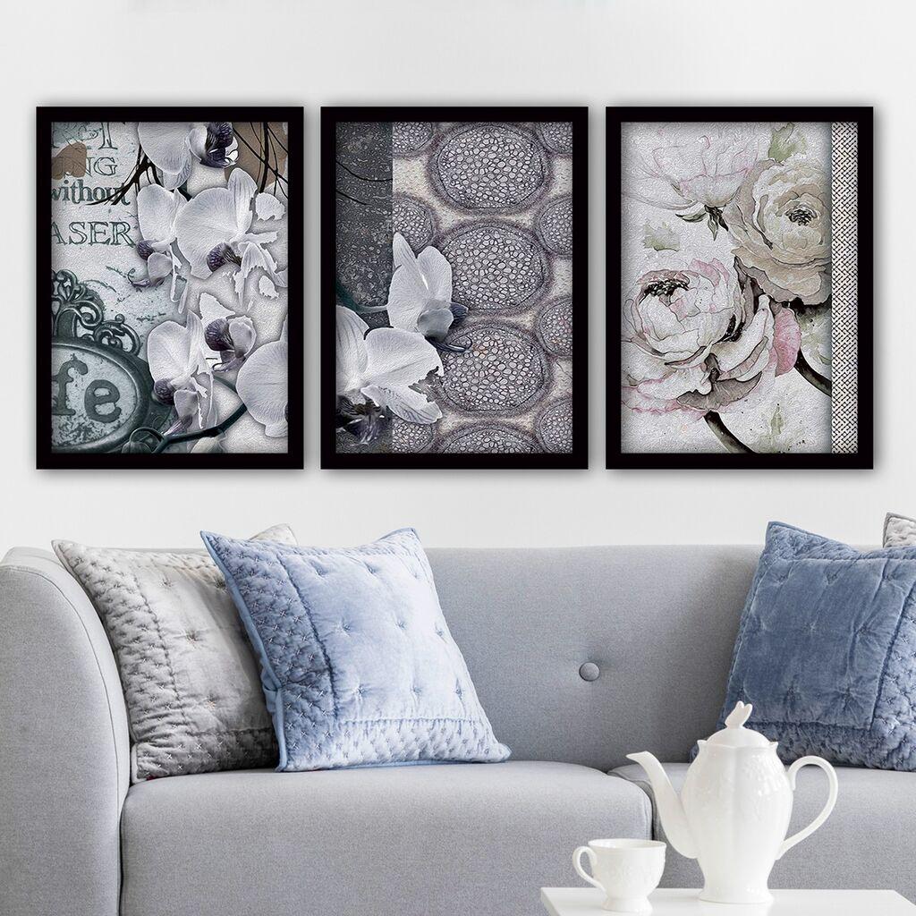 Wallity Set uramljenih slika 3SC124, 3 Dela