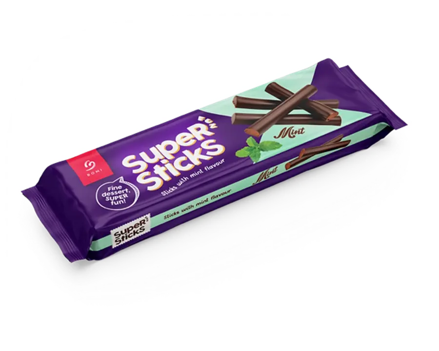 Bomi super sticks Menta, 200g