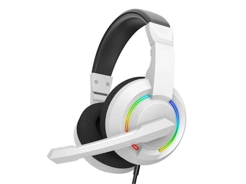 White Shark Slušalice Baracuda Hydra, 98dB, Bele