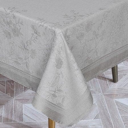 Stolnjak Linen Lux 150x220, T7922-201, Sivi