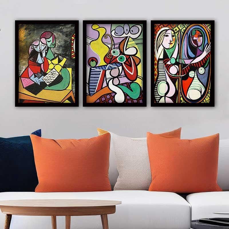 Wallity Set uramljenih slika 3SC_UNPP01, 3 Dela