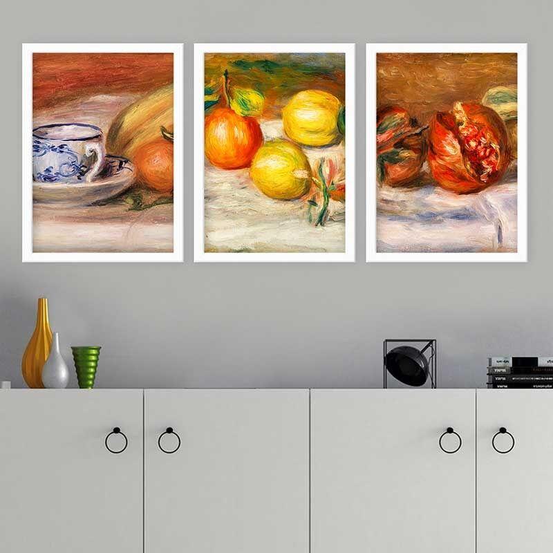 Wallity Set uramljenih slika 3BC_UN895114, 3 Dela
