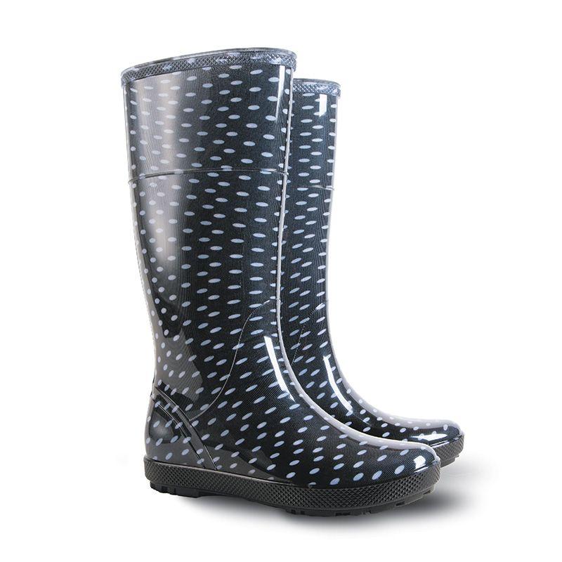 Demar Ženske čizme Lady print V, Crne