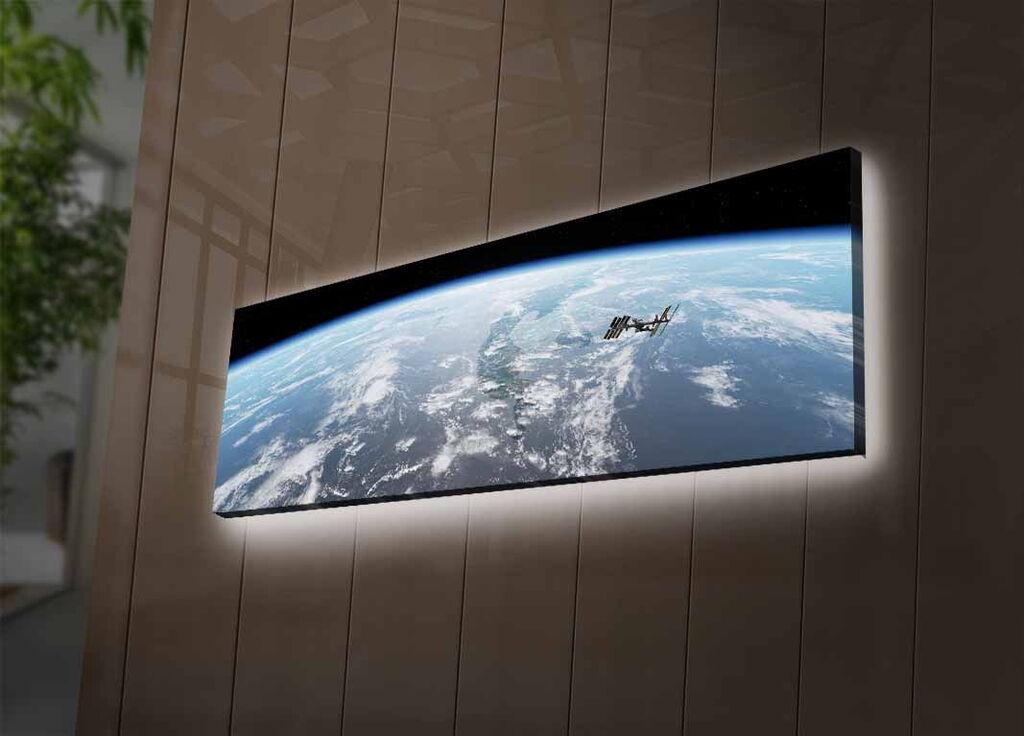 Wallity Slika sa LED osvetljenjem 3090NASA-020, 30x90 cm