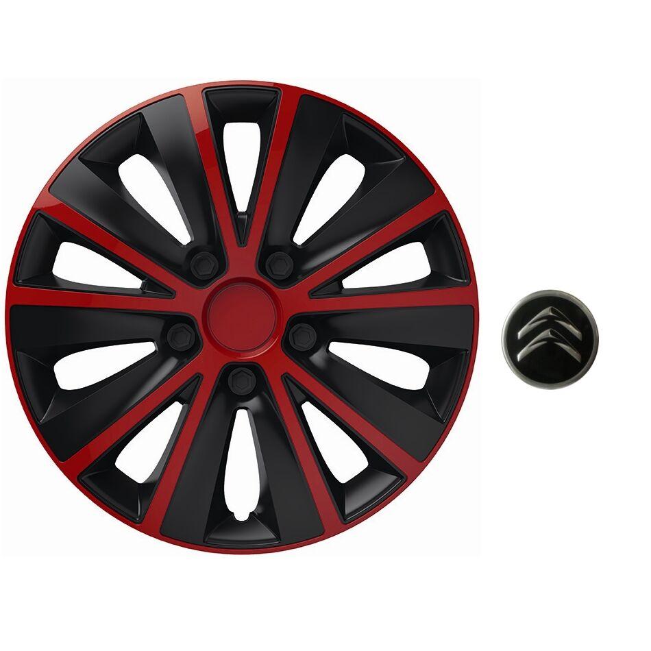 Ratkapne za Citroen Rapid Red & Black (Copy), 16"